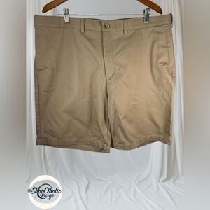 mens shorts Lands End Men’s Khaki Shorts Size 40
